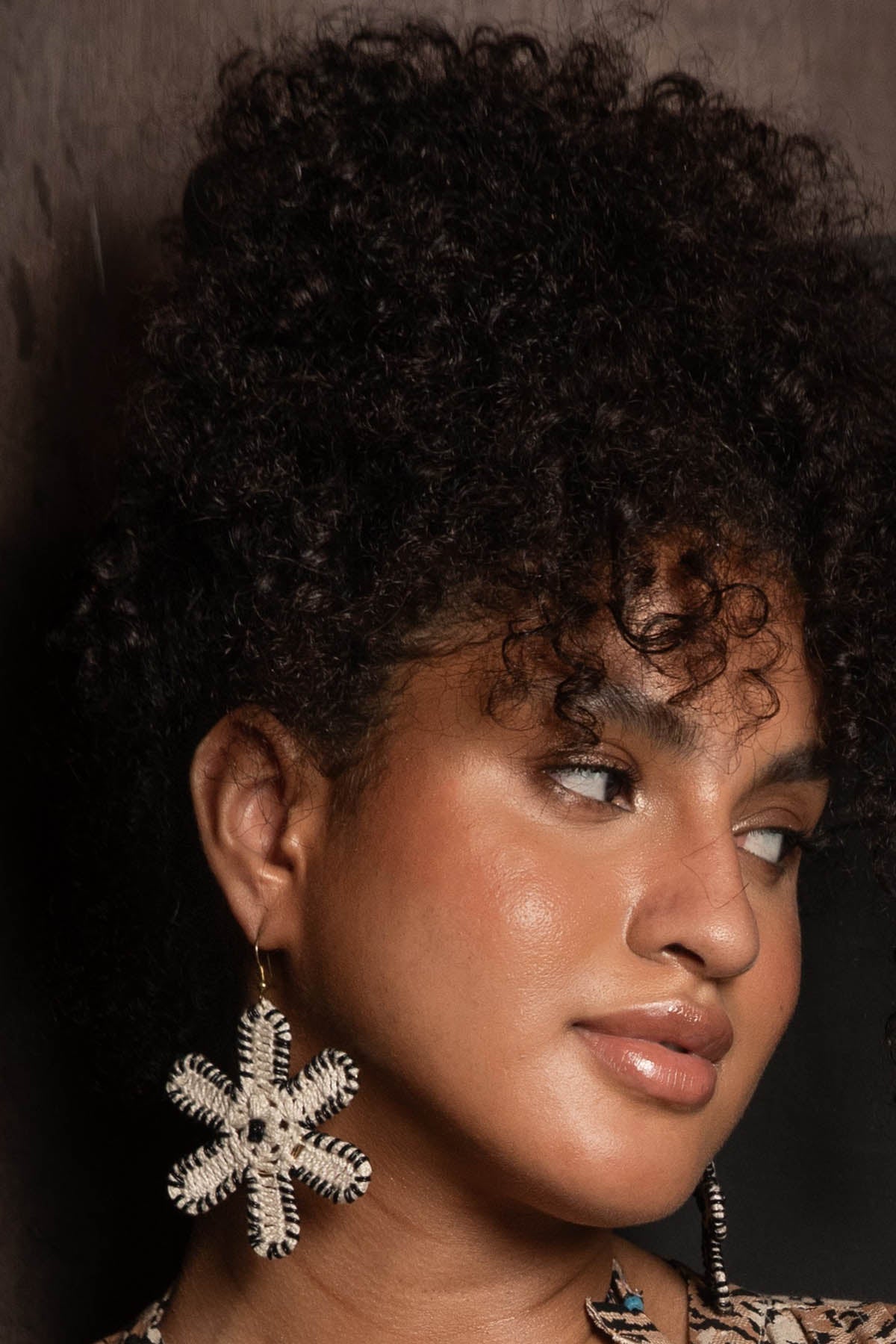 Buy Crochet Floral Danglers By Beachbum Online